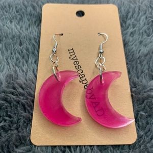 Pink Moon Earrings